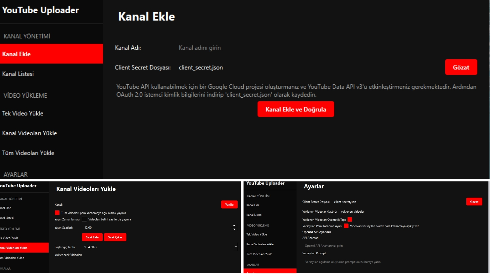 YouTube Uploader